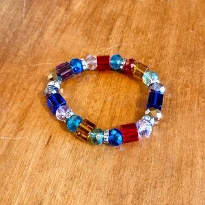 Elastic Beaded Bracelet Costume Jewelry